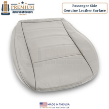 2005-2008 For Dodge Magnum Genuine Leather Passenger Bottom Cover Lt Graystone