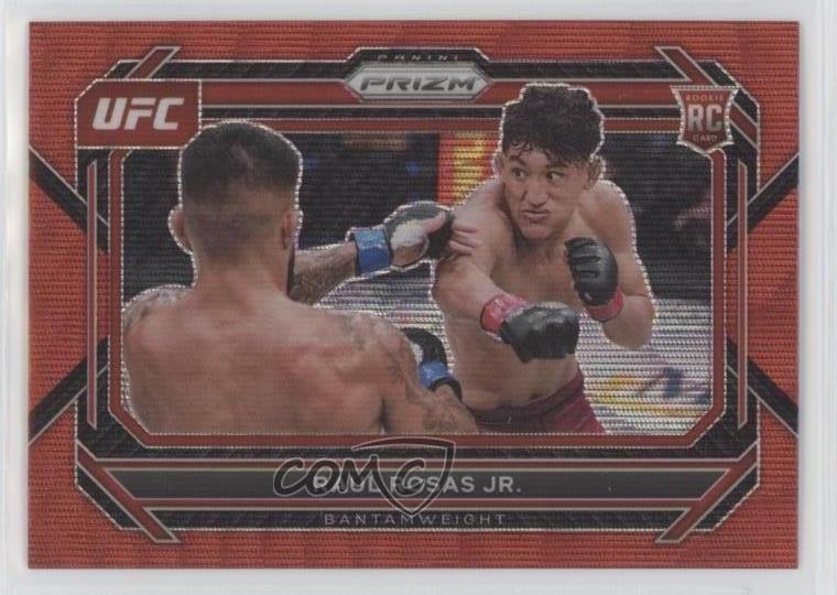 2023 Panini Prizm UFC Ruby Wave Prizm Raul Rosas Jr Raul Rosas #8 g9j