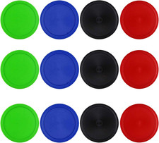 12 Pack 2.5 Inch Air Hockey Pucks for Small Size Table Premium Quality