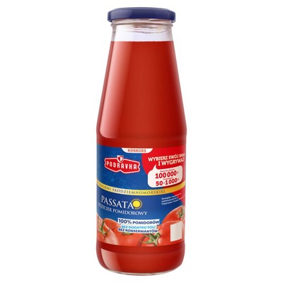 3850104242915 Podravka Passata przecier pomidorowy 680 g PODRAVKA