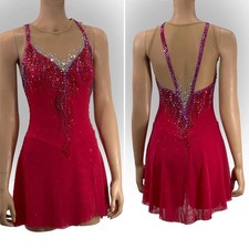 Stylish Ice skating dress figure skating competition dance costume