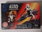 1995 Star Wars The Power Of The Force Imperial Speeder Bike Scout