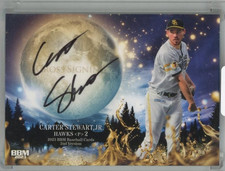 2023 Carter Stewart Jr. #06/29 BBM 2nd Version Cross Auto Fukuoka SoftBank Hawks