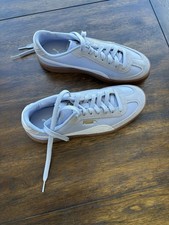 PUMA Blue Low Top Lace Up Rubber Sole Sneaker...