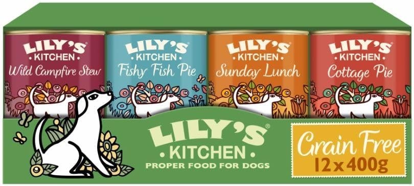 Lily's Kitchen Natural Adult Wet Dog Food Tins Grain-Free Recipe Pack 12x400g - Image 6
