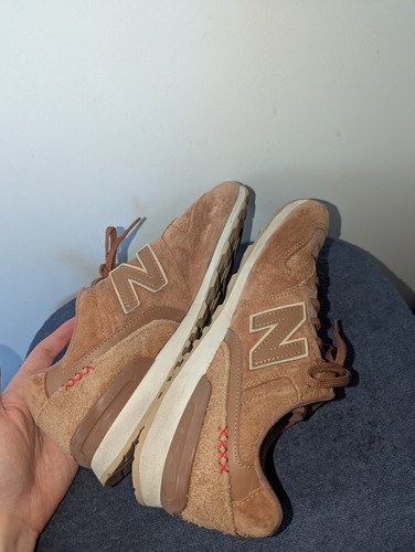 New Balance 696 Folk Festival Cinnamon Brown Womens Size 9.5 B Suede WL696BB - Picture 7 of 9