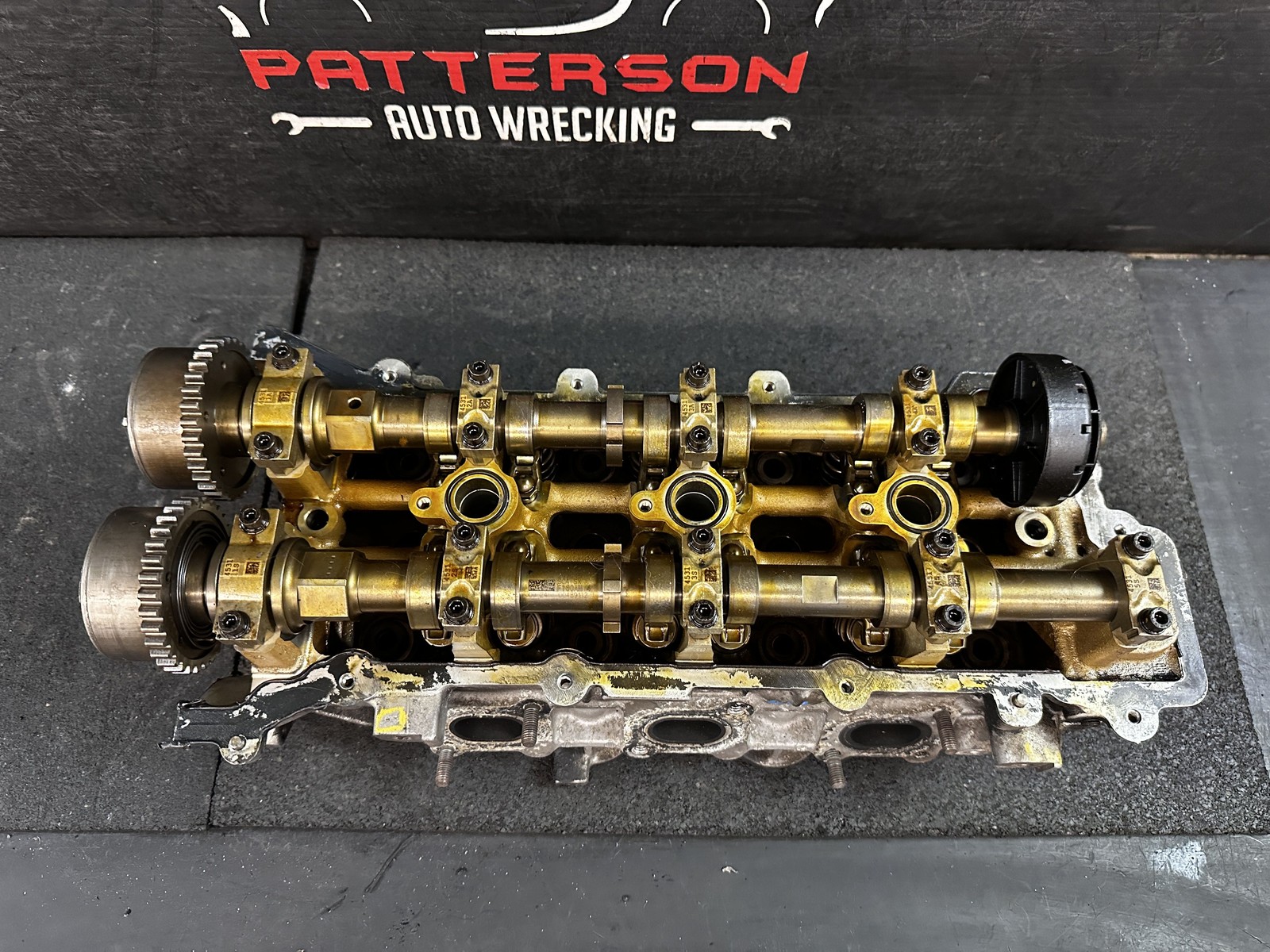 2015 MASERATI GHIBLI 3.0 404 HP LEFT DRIVER SIDE ENGINE MOTOR CYLINDER HEAD