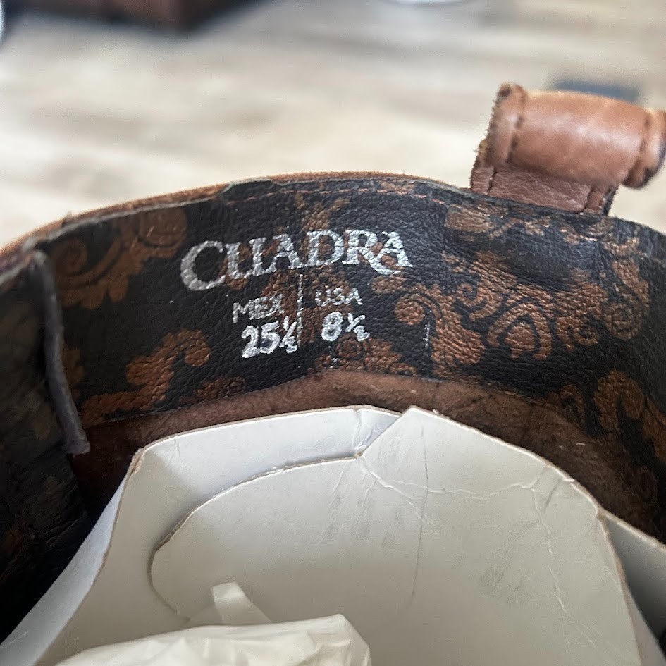 Cuadra 3F42PH Women’s Genuine Python & Leather Kn… - image 7