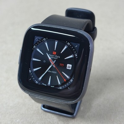 Fitbit Versa 2 Fitness Activity Tracker Watch FB507 with Band Tested Works