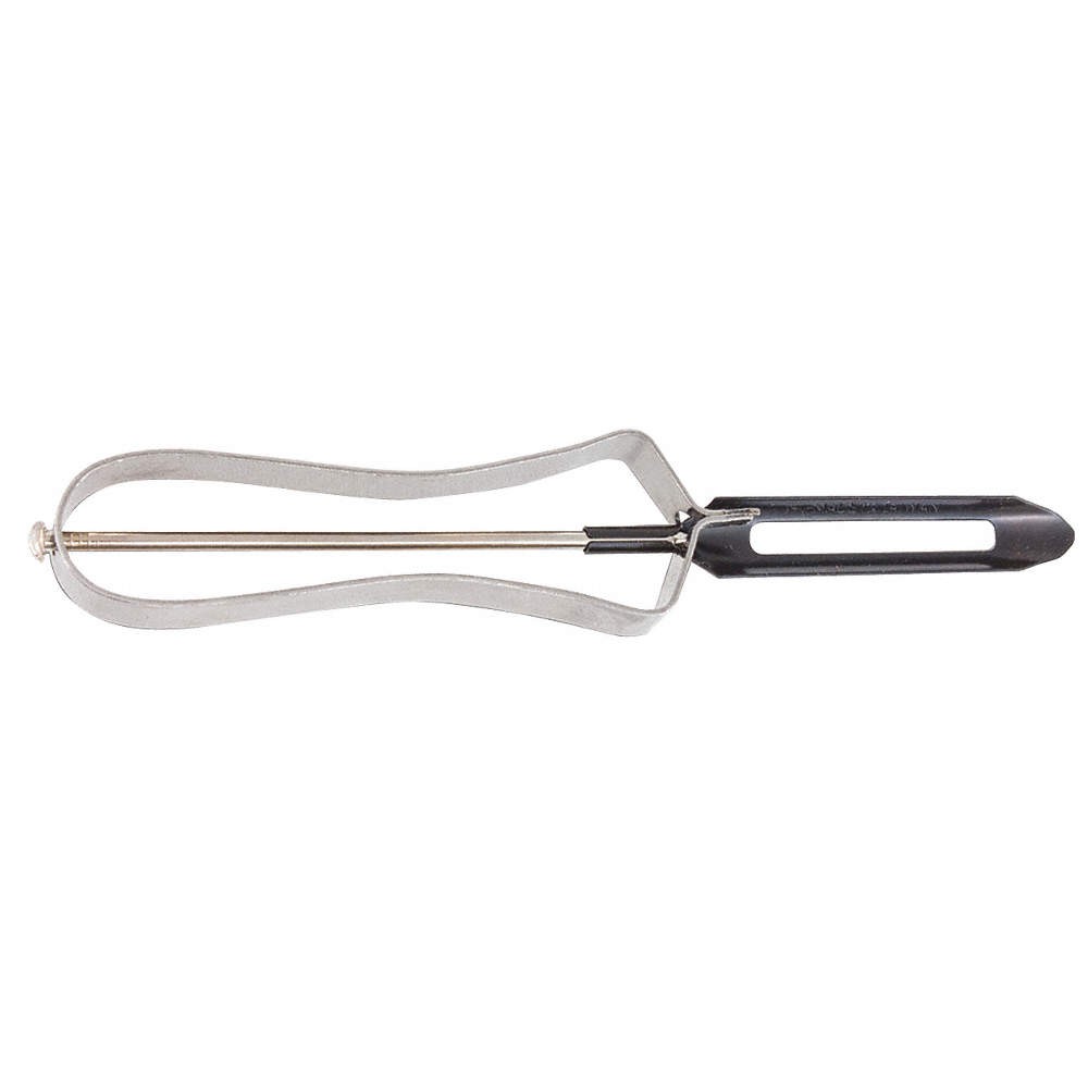 CRESTWARE PEL3K Peeler,1 1/2 in Blade L,Carbon Steel 44F689