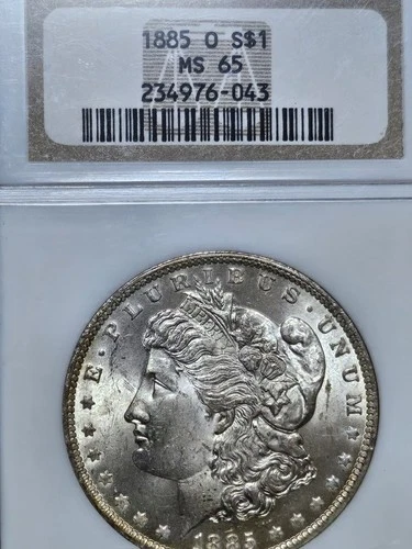 1885 O Morgan Silver Dollar $1 MS65 Very NICE!