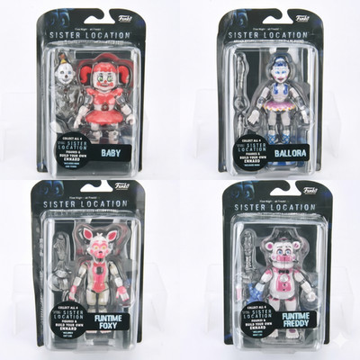 Five Nights At Freddy Sister Location Ballora Baby Funtime Foxy 5'' Action Figure