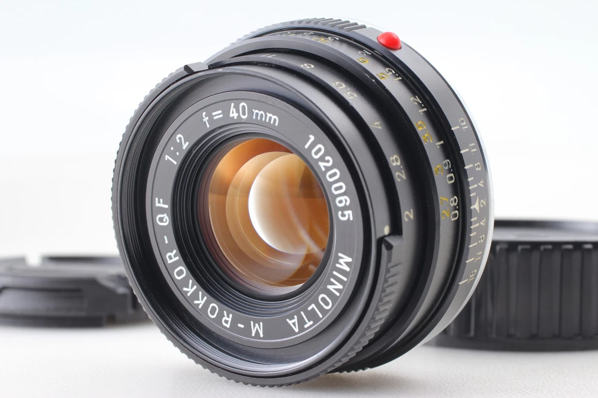 Minolta M Rokkor 40mm F2 for sale | eBay