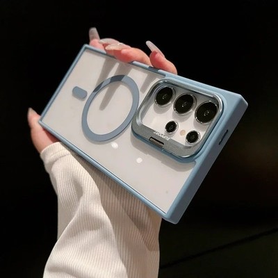 For Samsung Galaxy S26 Ultra Plus S25 S24 S23 Kickstand Mag Safe Case Cover
