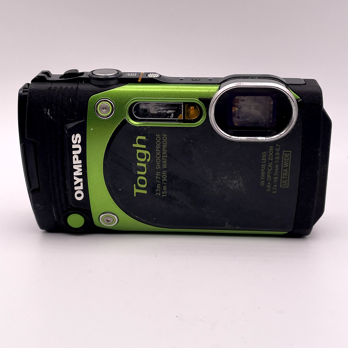 Olympus Stylus TOUGH TG-870 Digital Camera – Green – Does Not Turn