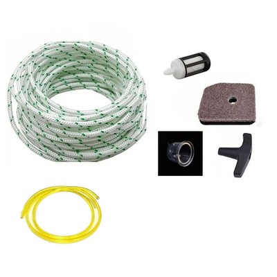 HS81R HS86R HS81T HS86T Kit Nylon Starter Cord Fuel System Priming For HS82R