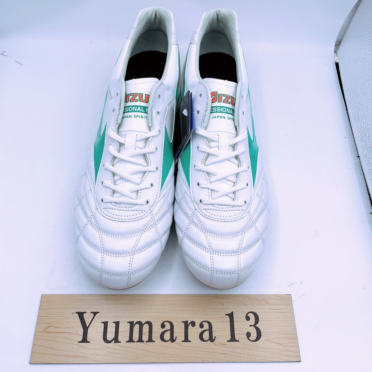 Mizuno Morelia II Japan Ag White Green P1GA260335 Men's Size, $280.21