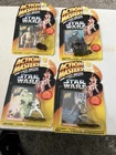Kenner STAR WARS ACTION MASTERS Die Cast Metal Figures LOT OF 4 (Unopened)