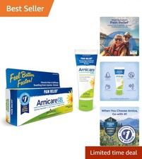 Arnica Gel for Joint  Muscle Pain Relief - 2.6 oz, Non-Greasy  Fragrance-Free