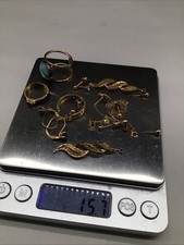 15.7 Grams Of Tested 12K Non Standard Karat Gold Jewelry And Scrap