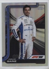 2025 Topps Chrome Formula 1 F1 Drivers Refractor Carlos Sainz Jr #18 1i3k