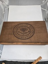 Unusual NAPA Valley Box Company Wooden Cassette Tape/Wine Cork Storage Holder