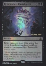 Remorseless Punishment - Oath of the Gatewatch: #89, MTG - Foil Lp C250