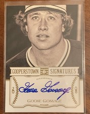 2013 Panini Cooperstown Signatures Goose Gossage HOF-RIC Auto #423/430