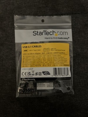 New StarTech USB31CAADP USB-C M to USB-A F Adapter Cheaper In Bulk Send Offer!