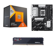 AMD Ryzen 5 7600X3D ASUS B650E MAX Gaming WiFi G.Skill Flare X5 Series 16G Combo