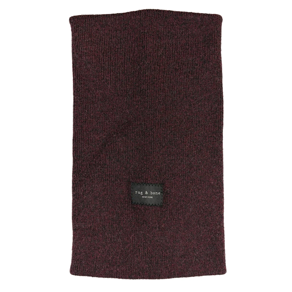 Rag & Bone dunnaway burgundy wool Hat Wool Blend Beanie - Burgundy - Accessories - & Other Stories US main image 2