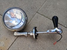 1950s Unity Mfg Co Model H1 Automotive Spotlight 6 Inch Search Light Usa