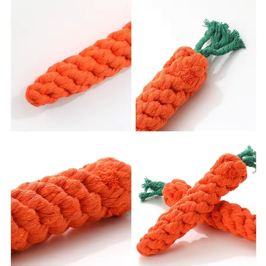 Dog Toys Bite Resistant Pet Dog Chew Toys for Small Dogs, Puppy Cleaning Teeth