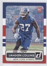 2015 Panini Donruss Holo Back Landon Collins #198 3n1