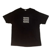 Asspizza Supreme Triple Box Logo Bogo 2021 Size XL XLarge