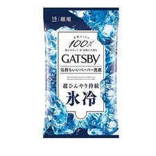Gatsby 15 sheets Facial Paper Ice Type