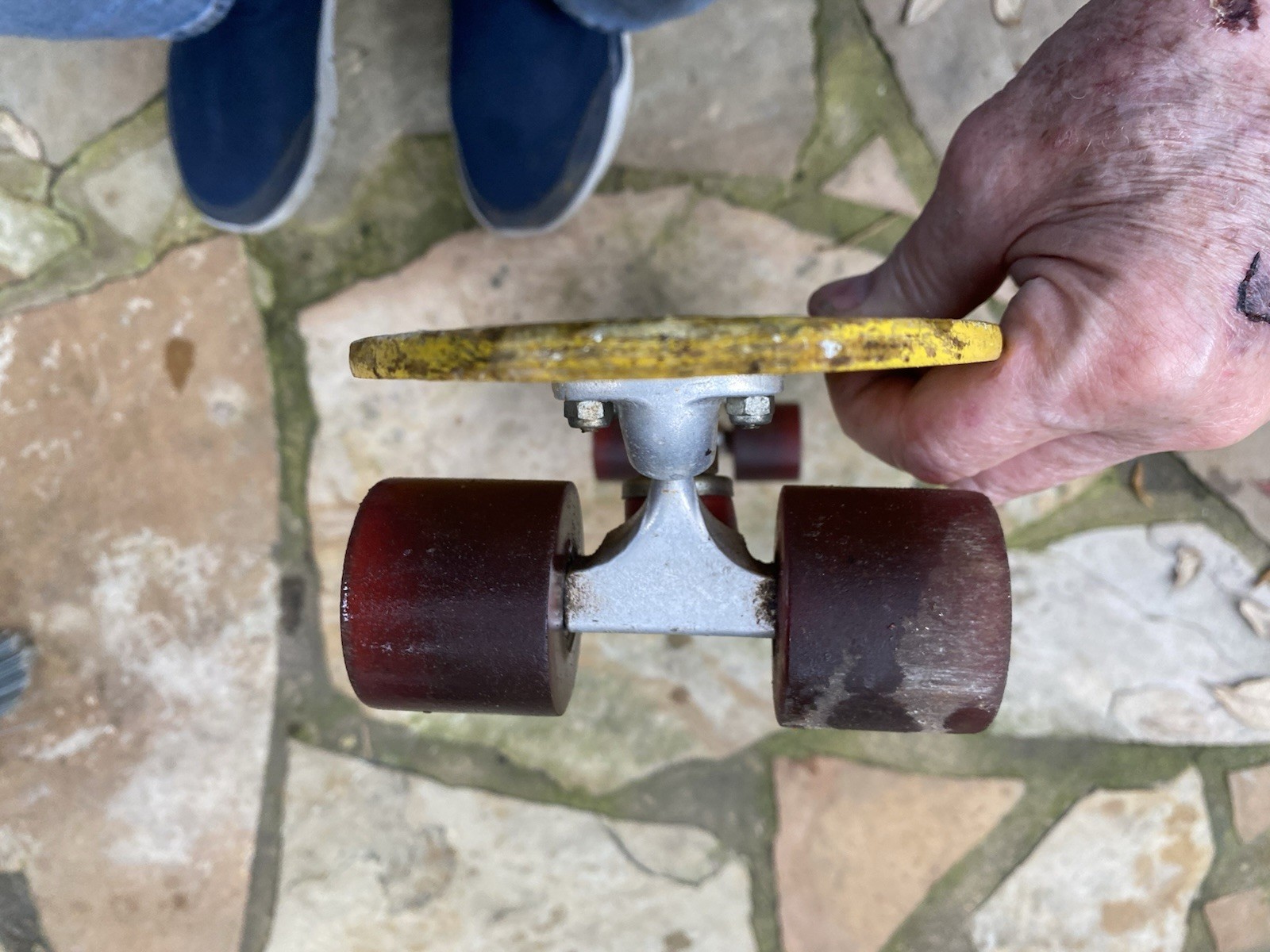 Very Vintage Hobie Hotdogger Fiberglass Skateboard 