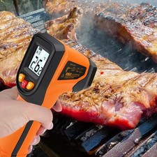 -50 C 600 C Portable Laser Temp Reader Digital Non-Contact Infrared Thermometer