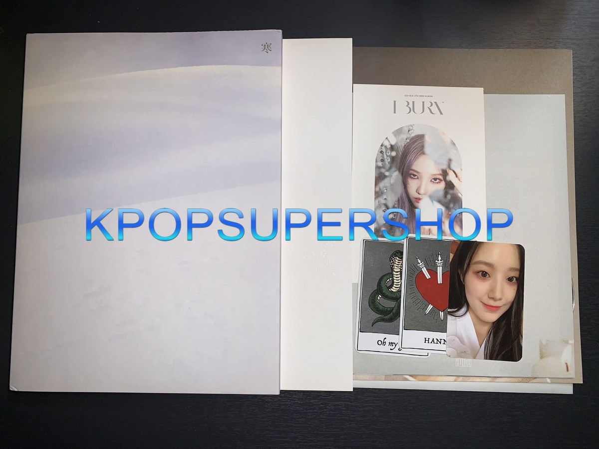 G)I-DLE 4th Mini Album I BURN CD Photobook Inclusions