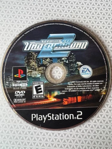 Need for Speed: Underground 2 (Sony PlayStation 2, 2004) PS2 DISC ONLY Tested