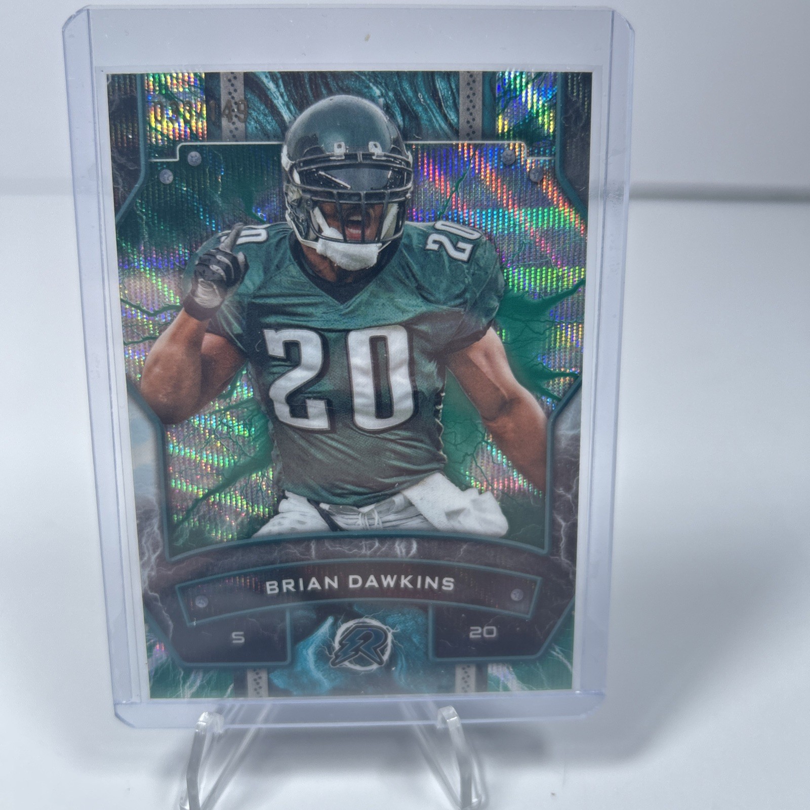 2024 Topps Resurgence Brian Dawkins #80 Teal Surge Philadelphia Eagles #/149