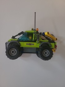 LEGO City: Volcano Exploration Truck 60121 with Minifigure Incomplete 