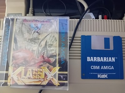 Amiga Spiel BARBARIAN original
