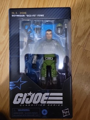 G.I. Joe Classified Series #177 Seymour Sci-Fi Fine 6''Action Figure In Hand