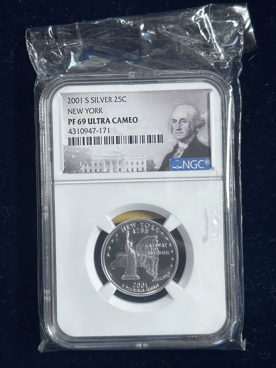 Proof Silver PR 69 NGC US State Quarters 1999-2008 for sale | eBay