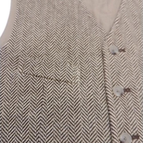 Ralph Lauren Rugby Silk Blend Vest Gilet Brown Size S Used - Picture 4 of 8