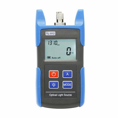 TL512 Handheld Fiber Optical Light Source Tester Dual Wavelength SM 1310/1550nm 