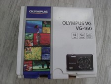 Olympus VG-160 14MP HD Movie Digital Camera Black NEW RARE 
