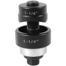 Manual Knockout Punch Kit, Heavy Duty Metal Sheet Knock Out Box Hole Cutter C...