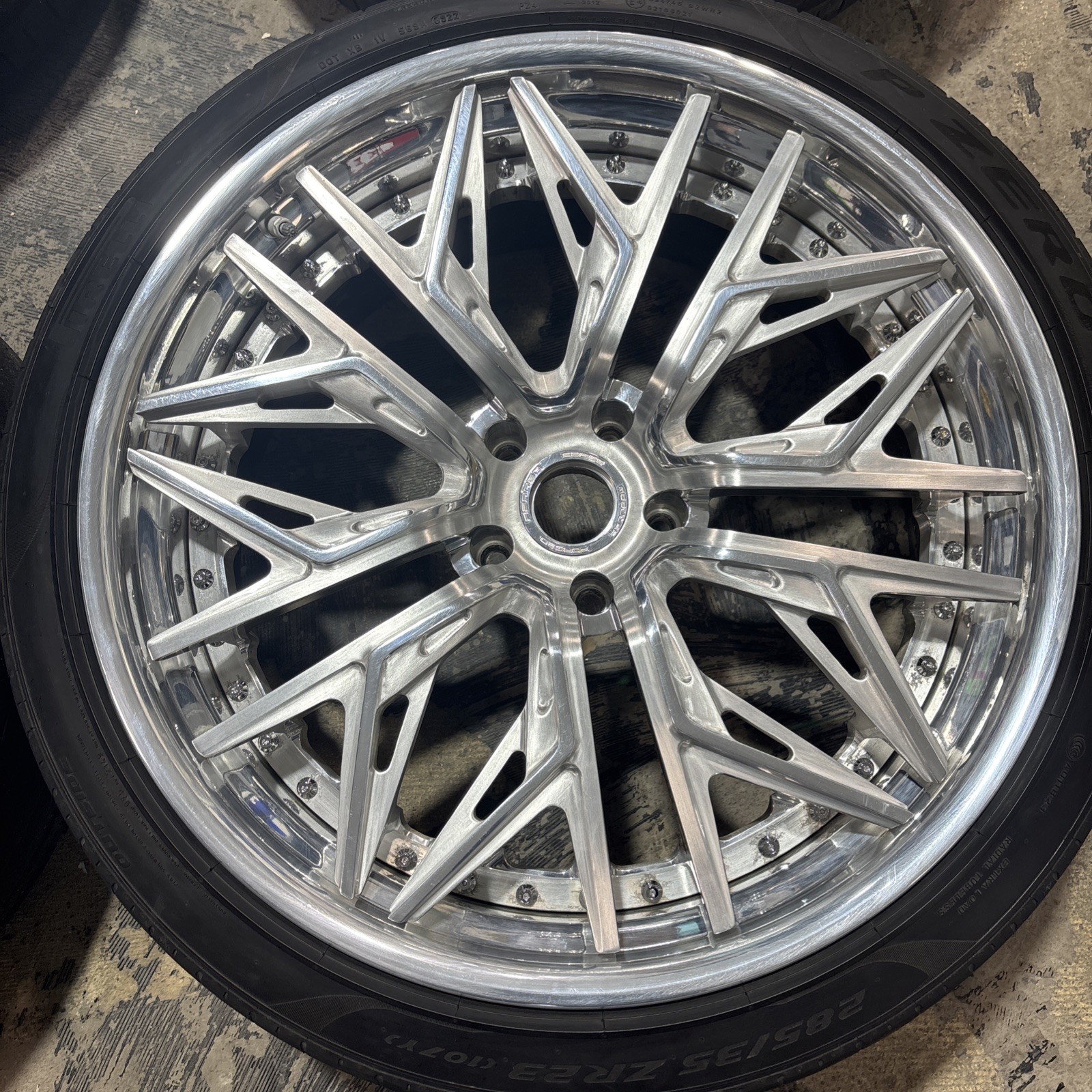 4x 23” Forged Wheels Rims 2-3 Piece for Lamborghini Aventador Huracan Urus 
